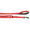 Перестіжки Flamingo Training Lead Soft Grip для собак, з м'якою ручкою, чорно-синій, 2 м, 20 мм