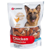 Ласощі Flamingo Chicken Snack Calcium Bone для собак, куряча ніжка з кальцієм, 85 г Ласощі Flamingo Chicken Snack Calcium Bone для собак, куряча ніжка з кальцієм, 85 г