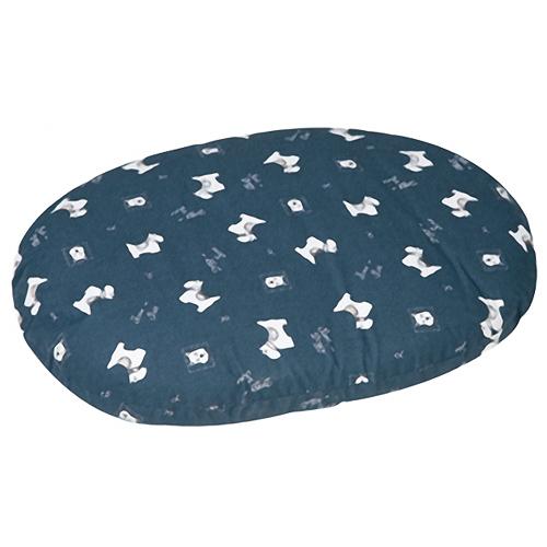 Лежак-подушка Flamingo Cushion Scott для собак, з водостійкою поверхнею і ZIP замком, з малюнком, 70 см