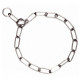 Нашийник Flamingo Long Link Chain ланцюжок для собак, довге ланка, метал, 58 см, 4 мм