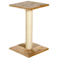 Кігтеточка Flamingo Wilma Beige для котів з платформою, бежевий, 29×29×40 см