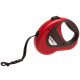 Поводок-рулетка Flamingo Dogx2GO Belt для собак до 12 кг, червоний, розмір S, 5 м