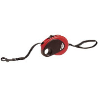Поводок-рулетка Flamingo Dogx2GO Belt Mini для собак до 8 кг, червоний, 2.5 м Поводок-рулетка Flamingo Dogx2GO Belt Mini для собак до 8 кг, червоний, 2.5 м