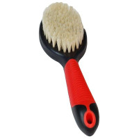 Щітка Flamingo Brush Pig "s Hair для собак і котів з натуральної щетини, антистатик, 23 см Щітка Flamingo Brush Pig "s Hair для собак і котів з натуральної щетини, антистатик, 23 см