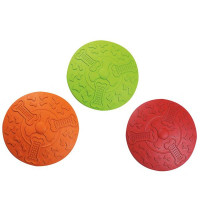 Іграшка Flamingo Frisbee інтерактивна, для собак, гума, 18 см Іграшка Flamingo Frisbee інтерактивна, для собак, гума, 18 см