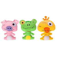 Іграшка Flamingo Zombeez м'яка, для собак, з наповнювачем, фліс, 20 см