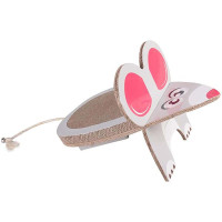 Кігтеточка Flamingo Mouse Scratching Board для котів, гофрокартон, 45×29×29 см Кігтеточка Flamingo Mouse Scratching Board для котів, гофрокартон, 45×29×29 см