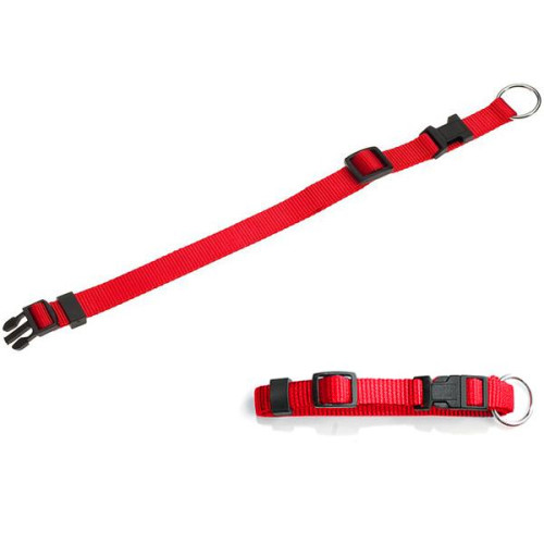Нашийник Flamingo Art Sportiv Collar для собак, нейлон, червоний, 2.5×45-65 см