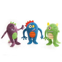 Іграшка Flamingo Plush Monsters Happy для собак, плюш, з пищалки, зелений, синій, фіолетовий, 25х16х10 см Іграшка Flamingo Plush Monsters Happy для собак, плюш, з пищалки, зелений, синій, фіолетовий, 25х16х10 см