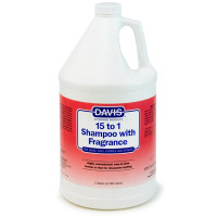 Шампунь Davis 15 to 1 Shampoo Fresh Fragrance для собак і котів, концентрат, 3.8 л Шампунь Davis 15 to 1 Shampoo Fresh Fragrance для собак і котів, концентрат, 3.8 л