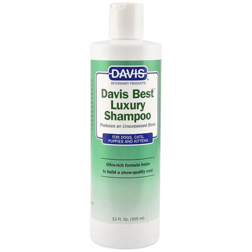 Шампунь Davis Best Luxury Shampoo для блиску вовни у собак і котів, концентрат, 50 мл