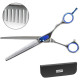 Ножиці Davis Extreme Edge Blue Thinning філірувальні, для стрижки собак, 7 ", 17.8 см
