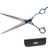 Ножиці Davis Extreme Edge Blue Straight прямі, для стрижки собак, 10 ", 25.4 см