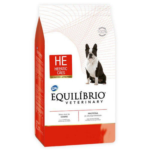 Сухий корм Equilibrio Veterinary Dog лікувальний, для собак із захворюваннями печінки, 2 кг