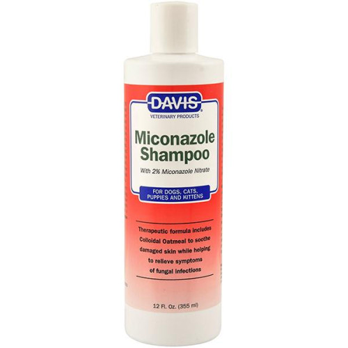 Шампунь Davis Miconazole Shampoo для собак і котів із захворюваннями шкіри, 50 мл