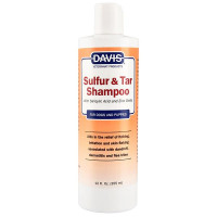 Шампунь Davis Sulfur & Tar Shampoo з сіркою і дьогтем, для собак, 50 мл