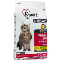 Сухий корм 1st Choice Sterilized Chicken для кастрованих котів і стерилізованих котів, з куркою, 5 кг Сухий корм 1st Choice Sterilized Chicken для кастрованих котів і стерилізованих котів, з куркою, 5 кг