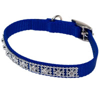 Ошейник Coastal Jeweled для собак, синий, 1×25 см