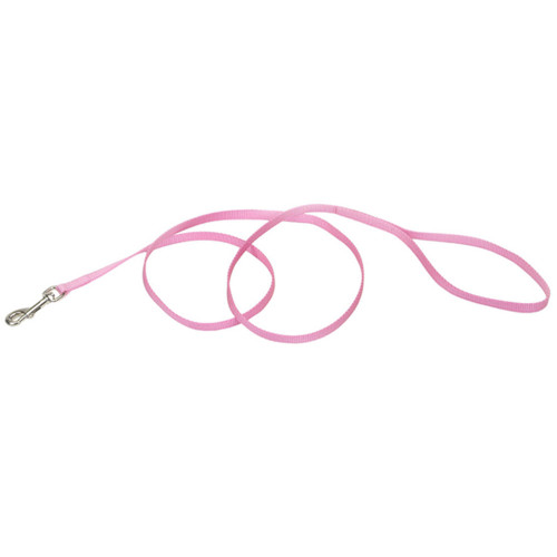 Повідець Coastal Nylon для собак, рожевий, 1×1.2 м