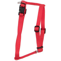 Нейлонова шлея Coastal Nylon Adjustable для собак, червоний, 1.6×40-66 см