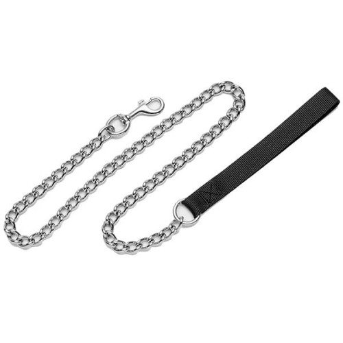 Повідець-ланцюжок Coastal Titan Chain Dog Leash для собак, чорний, 6 мм×1.2 м