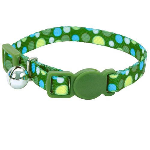 Нашийник Coastal Lit'l Pals Safe Cat для кошенят, зелений, 0.8×20 см