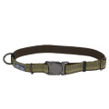 Нейлоновий нашийник Coastal K9 Explorer для собак, зелений, 2.5×30-45 см