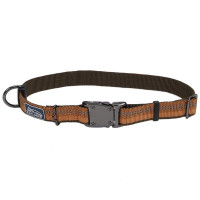 Нейлоновий нашийник Coastal K9 Explorer для собак, помаранчевий, 2.5×45-65 см