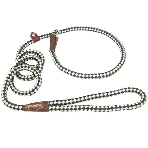 Нашийник-поводок Coastal Remington Rope Dog Leash для собак, ривковий, біло-зелений, 1×1.8 м