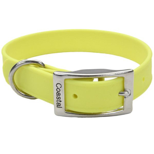 Водонепроникний нашийник Coastal Fashion Waterproof Dog Collar для собак, жовтий, 1.9×43 см