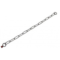 Нашийник-ланцюг Sprenger Long Link для собак, з широким ланкою, чорна сталь, 3 мм, 50 см