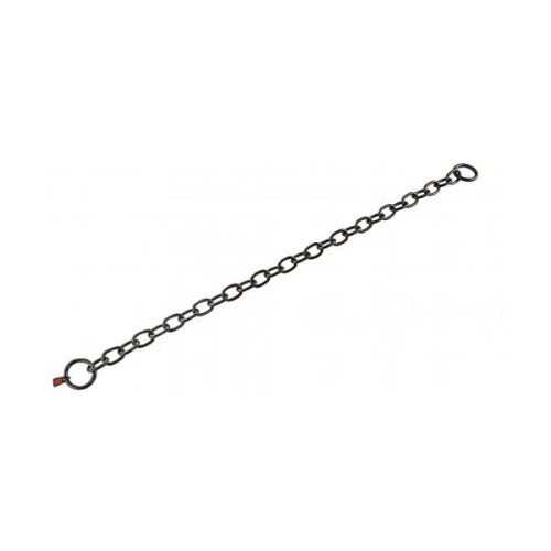 Нашийник Sprenger Long Link для собак, з середньою ланкою, чорна сталь, 4 мм, 74 см