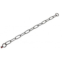 Нашийник Sprenger Extra Long Link для собак, з широким ланкою, чорна сталь, 4 мм, 72 см