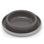 Миска Moderna Trendy Dinner Cat WildLife для кошек и собак, пластик, коричневая, 210 мл, d-15 см