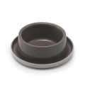 Миска Moderna Trendy Dinner №1 WildLife для котів і собак, пластик, коричнева, 350 мл, d-16 см