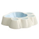 Керамічна миска Pet Pro Лапа для собак, 20×20×5,5 см