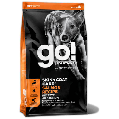Сухий корм GO! Solutions Skin & Coat Care Salmon для собак і цуценят, з лососем і вівсянкою, 1.59 кг