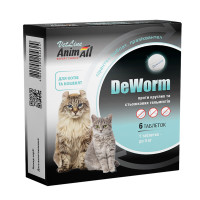 Антигельмінтний препарат AnimAll VetLine DeWorm для кішок і кошенят Антигельмінтний препарат AnimAll VetLine DeWorm для кішок і кошенят