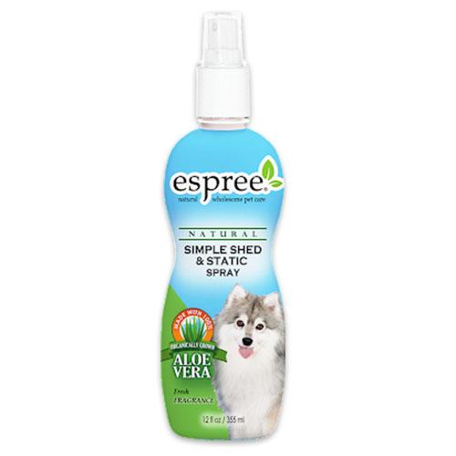 Спрей Espree Simple Shed and Static Spray від випадання шерсті і свербіння, 355 мл