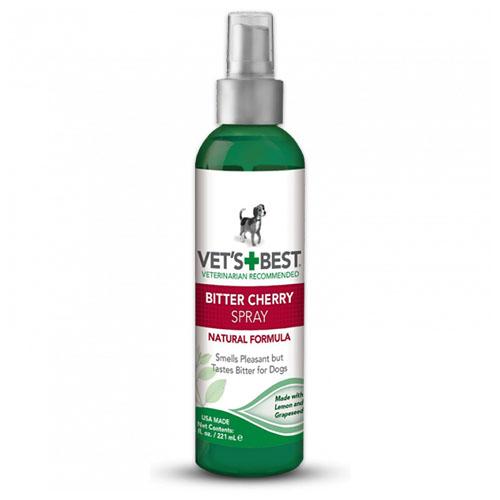 Спрей Vet`s Best Bitter Cherry Spray Антігризін для собак, 221 мл