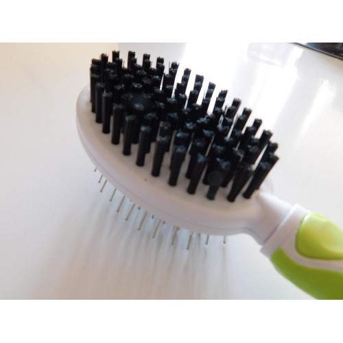 Гребінець-щітка 2 в 1 AnimAll Groom, зелена