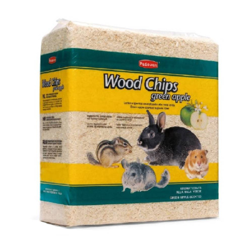 Гігієнічний наповнювач Padovan Wood chips apple для гризунів 1 кг, 14 л