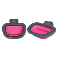 Миска для клітини Dexas Kennel Bowl для собак і котів, рожева, 600 мл Миска для клітини Dexas Kennel Bowl для собак і котів, рожева, 600 мл