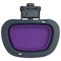 Миска для клітини Dexas Kennel Bowl для собак і котів, фіолетова, 240 мл Миска для клітини Dexas Kennel Bowl для собак і котів, фіолетова, 240 мл