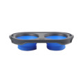 Миска Dexas Pet Feeder складна миска, для собак, синя, 1200 мл