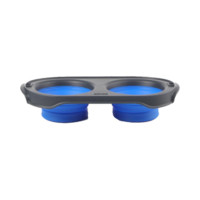 Миска Dexas Pet Feeder складна миска, для собак, синя, 600 мл