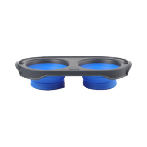 Миска Dexas Pet Feeder складна миска, для собак, синя, 600 мл