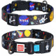 Нашийник Waudog Nylon з малюнком "NASA" ширина 25 мм, довжина 31-49 см