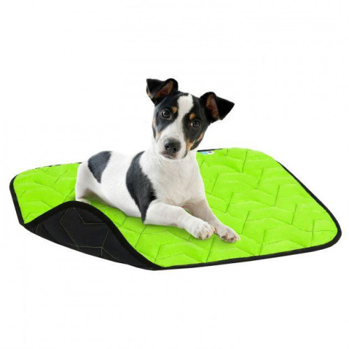 Підстилка AiryVest для собак, салатово-чорна, 55×40 см
