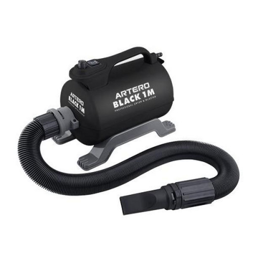 Стаціонарний фен Artero Black 1 Motor 2600 Вт (+3 насадки)